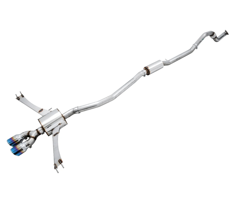 Honda Civic Si Performance Exhaust - AWE Tuning - Touring Edition Cat-Back - Vapor Blue - `17-`20